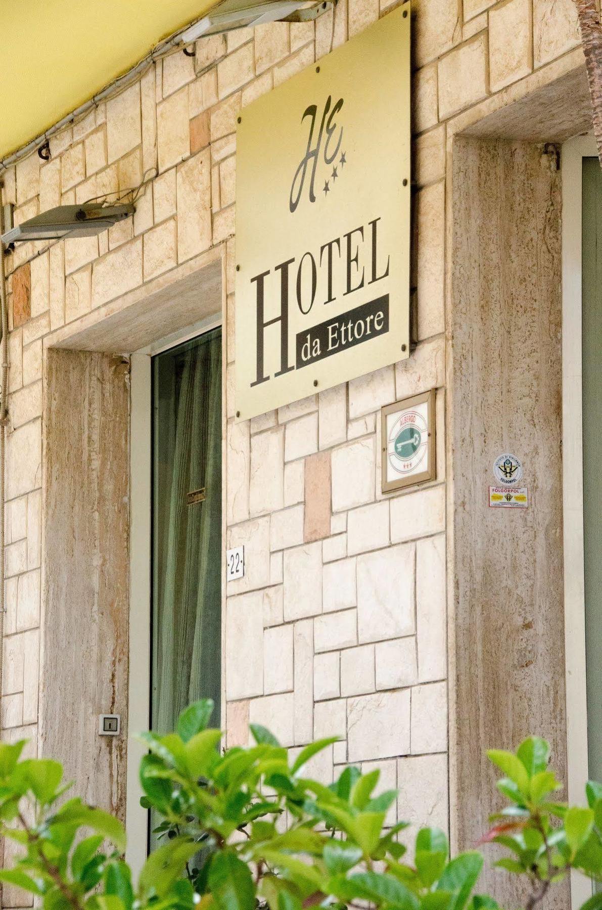 Hotel Da Ettore - Salento Selection 포르토 세자레오 외부 사진
